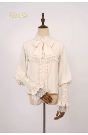 Vcastle Four Season Blooming Flower Long Sleeve Blouse(Pre-Order/4 Colours/Full Payment Without Shipping)